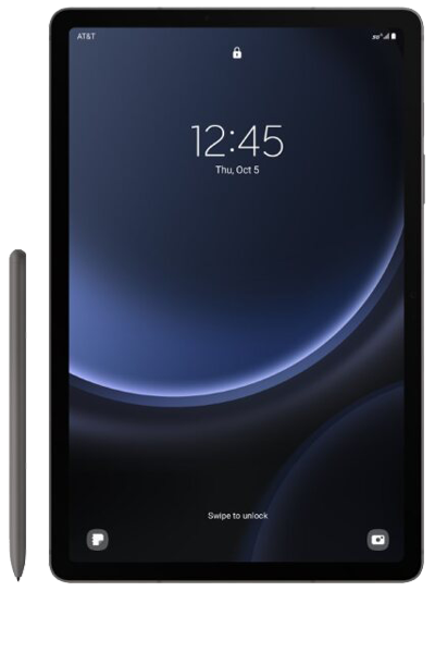 FirstNet Samsung Galaxy Tab S9 FE GA with stylus